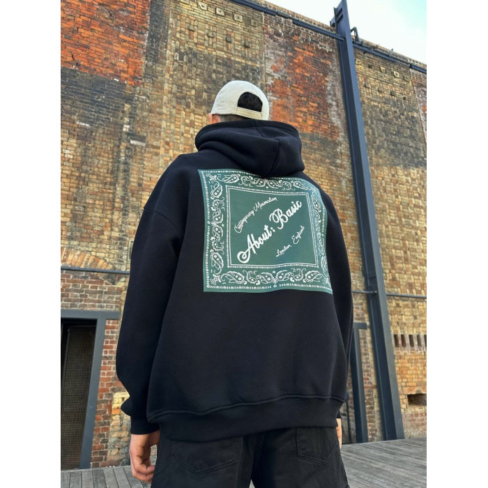 Oversize худі з принтом