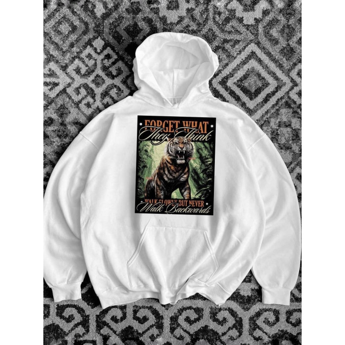 Oversize худі з принтом