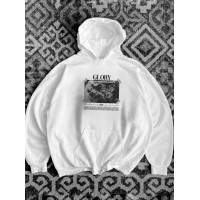 Oversize худі з принтом