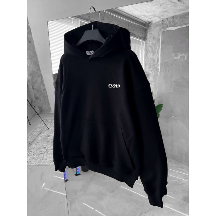 Oversize худі з принтом