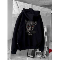 Oversize худі з принтом