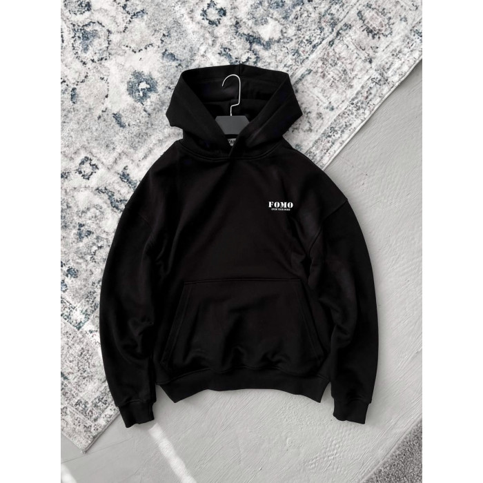 Oversize худі з принтом