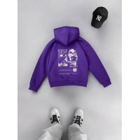 Oversize худі з принтом