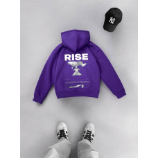 Oversize худі з принтом