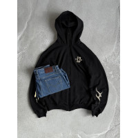 Oversize худі з рефлективним принтом
