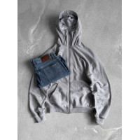 Oversize худі з рефлективним принтом