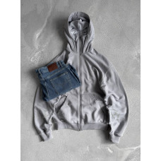 Oversize худі з рефлективним принтом