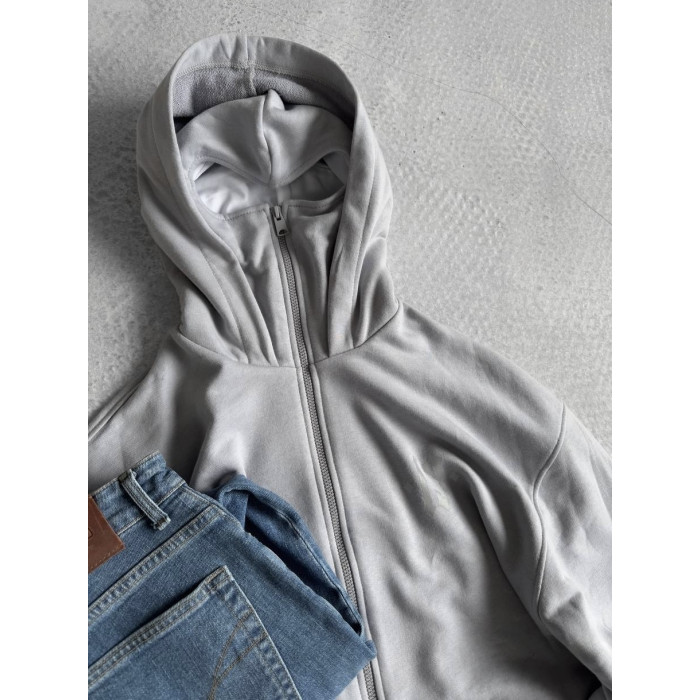 Oversize худі з рефлективним принтом
