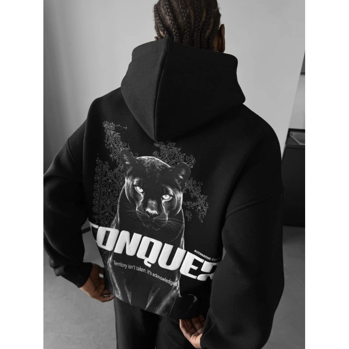 Oversize худі з принтом