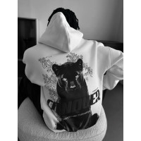 Oversize худі з принтом