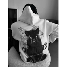 Oversize худі з принтом