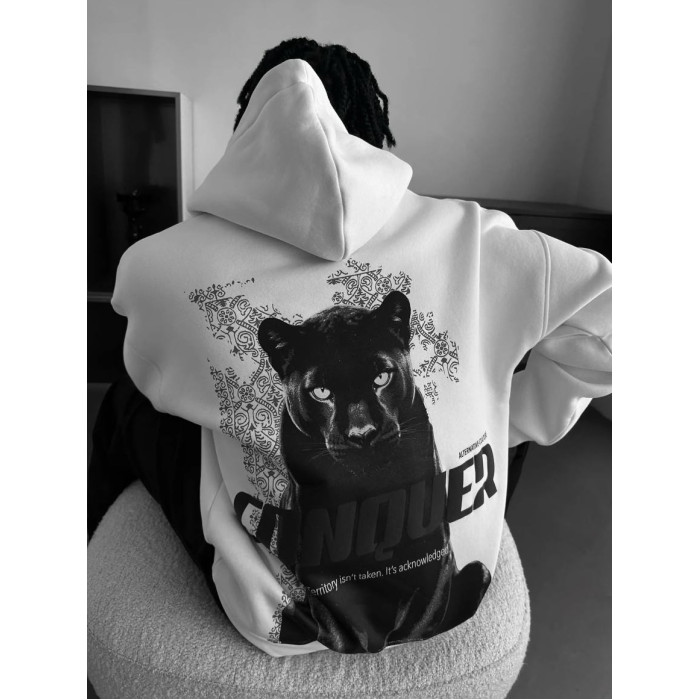 Oversize худі з принтом