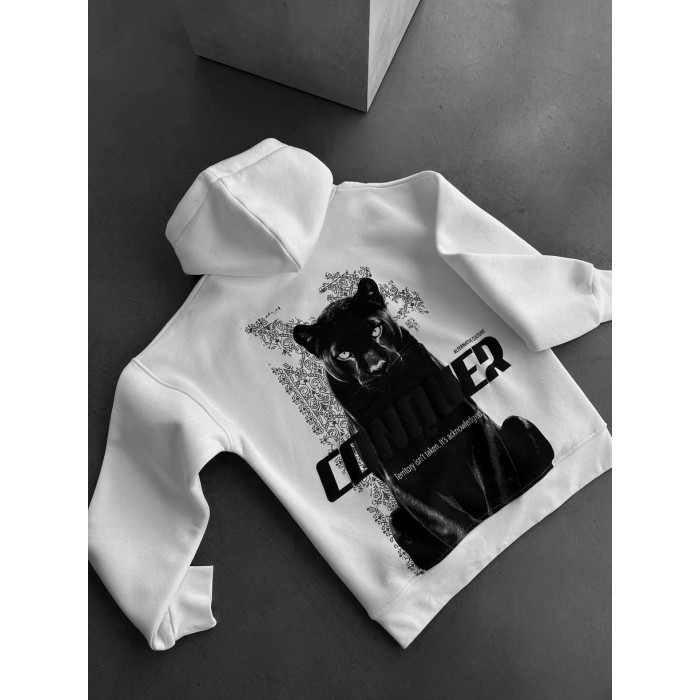 Oversize худі з принтом
