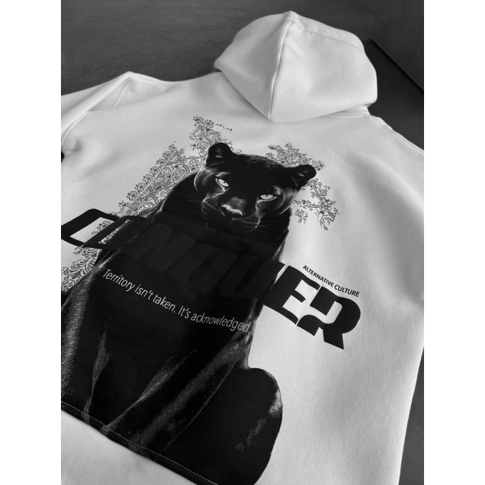 Oversize худі з принтом