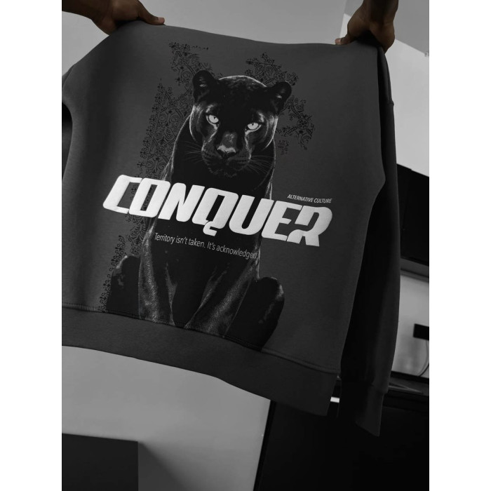Oversize худі з принтом