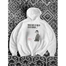 Oversize худі з принтом
