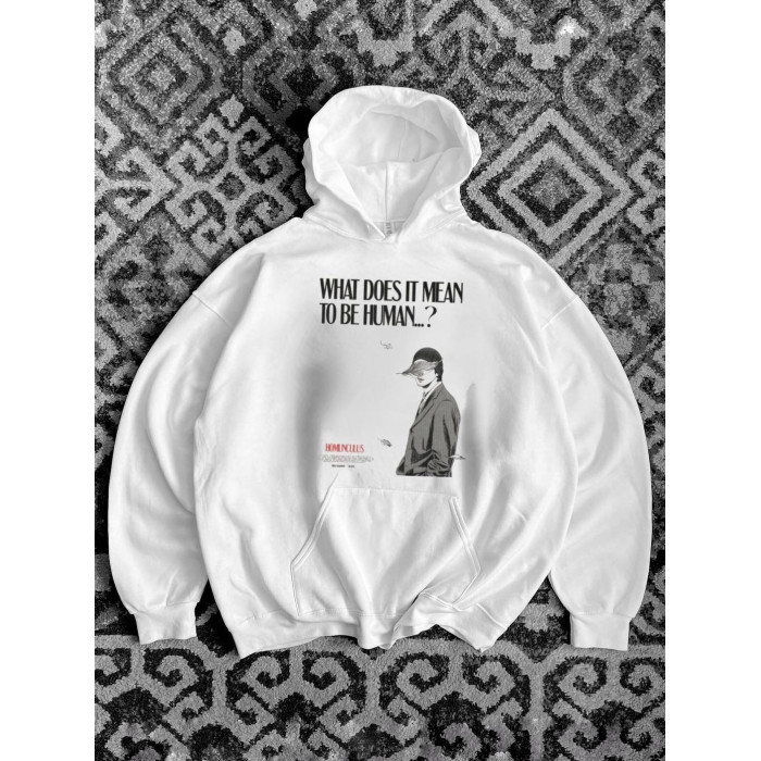 Oversize худі з принтом