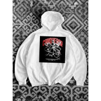 Oversize худі з принтом