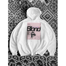 Oversize худі з принтом