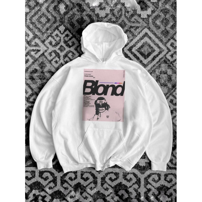 Oversize худі з принтом
