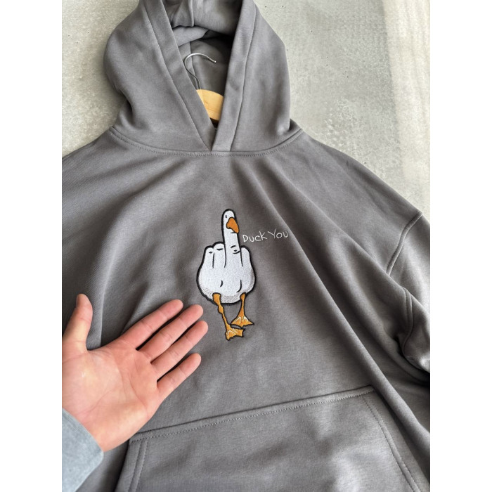 Oversize худі з принтом