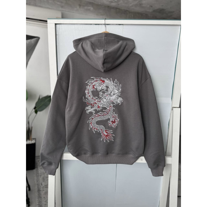 Oversize худі з принтом