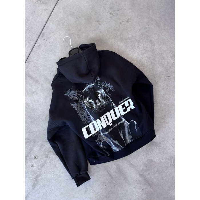 Oversize худі з принтом