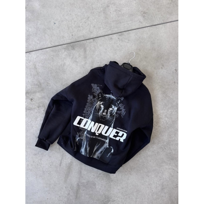 Oversize худі з принтом