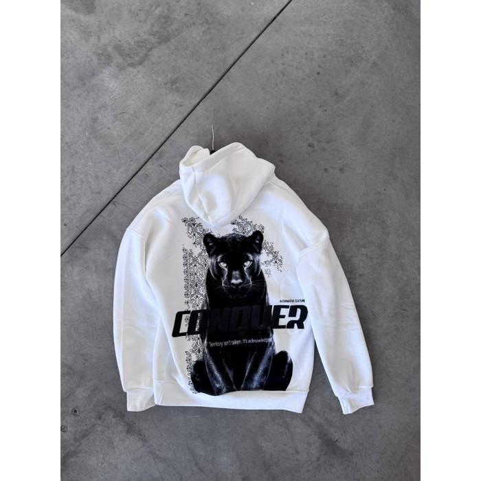 Oversize худі з принтом