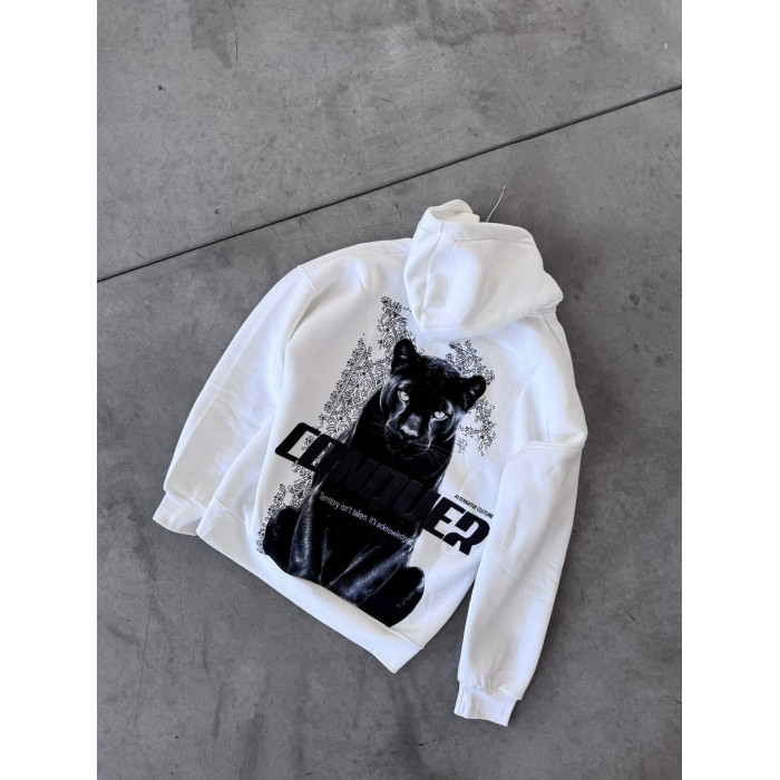 Oversize худі з принтом