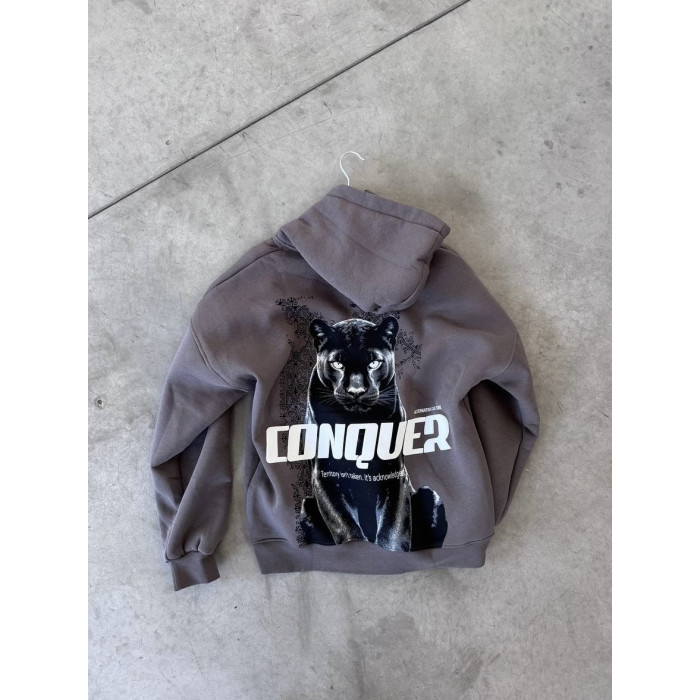 Oversize худі з принтом