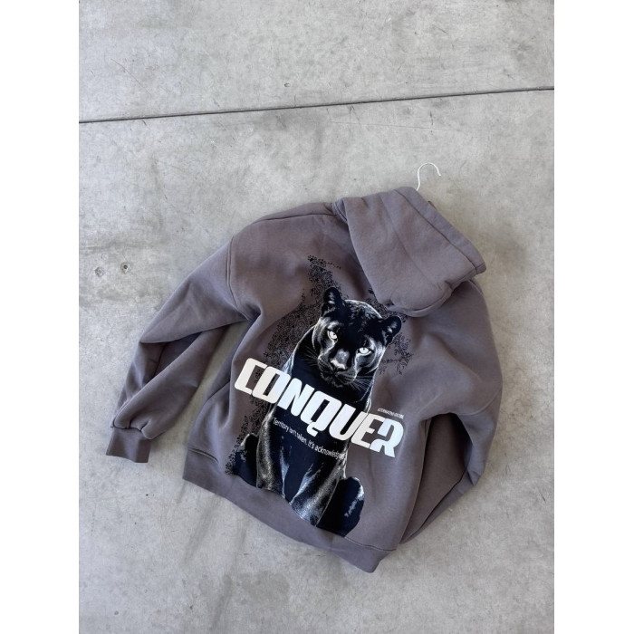 Oversize худі з принтом