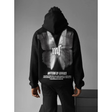 Oversize худі з принтом