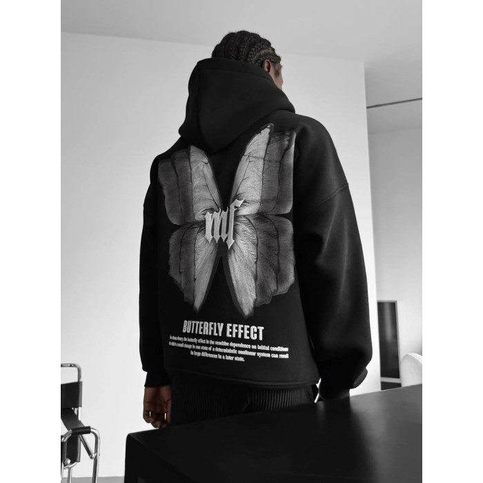 Oversize худі з принтом