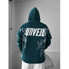 Oversize худі з принтом