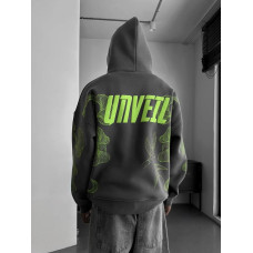 Oversize худі з принтом