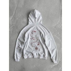 Oversize худі з принтом