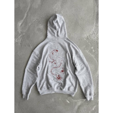 Oversize худі з принтом