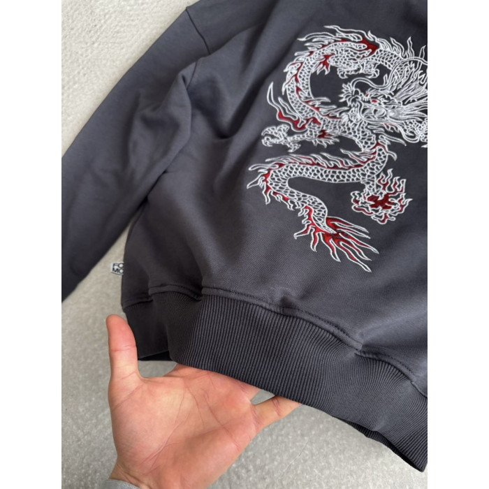 Oversize худі з принтом