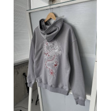 Oversize худі з принтом