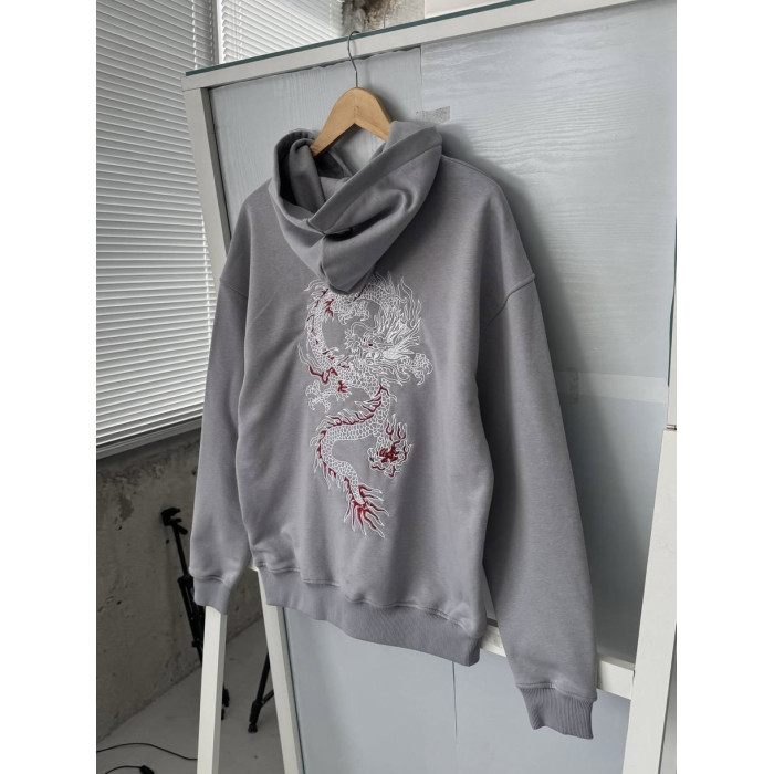 Oversize худі з принтом