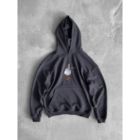 Oversize худі з принтом