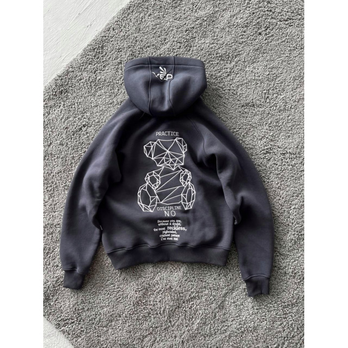 Oversize худі з принтом