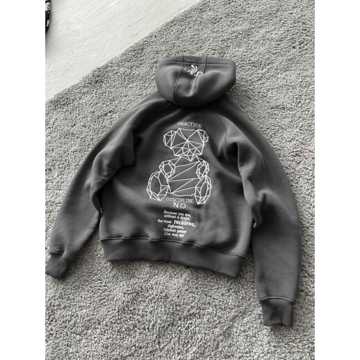 Oversize худі з принтом
