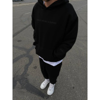 Oversize худі з вишивкою 