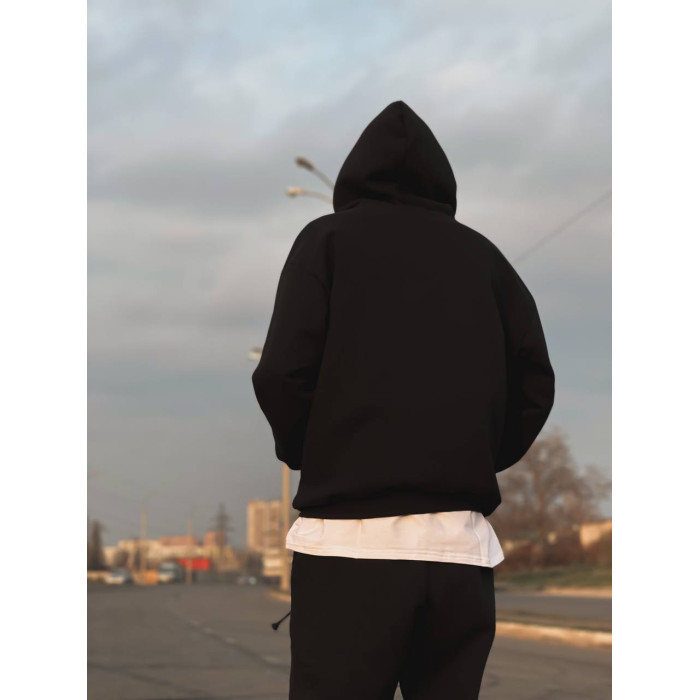 Oversize худі з вишивкою