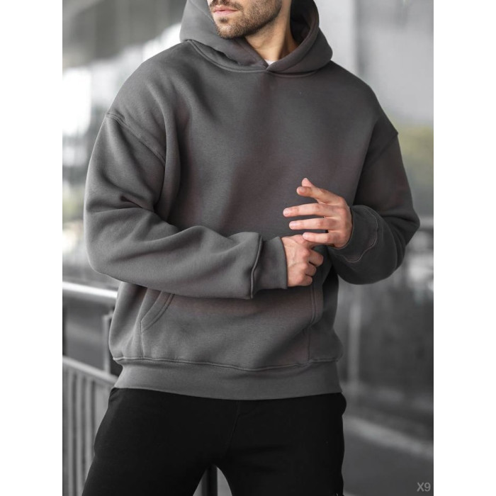 Oversize худі на флісі