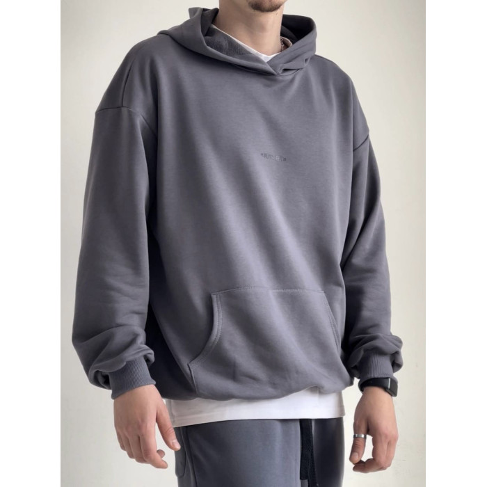 Oversize худі з надписом