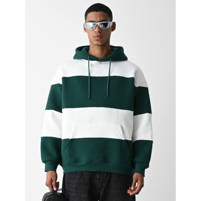 Oversize худі у смужку