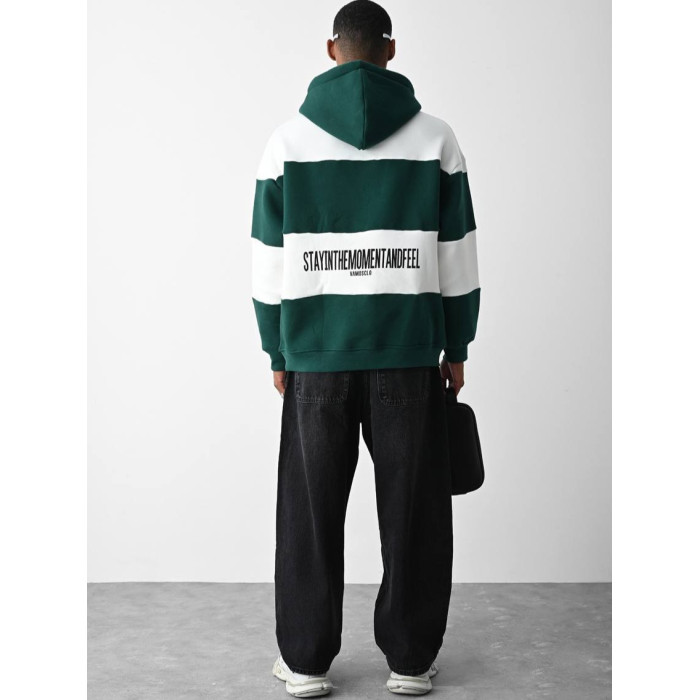 Oversize худі у смужку